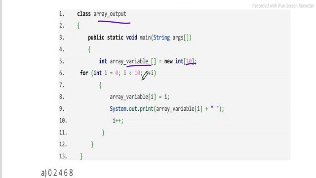 #8 Important Java Language MCQ Arrays part 2 for Interview Placement & Exam смотреть онлайн