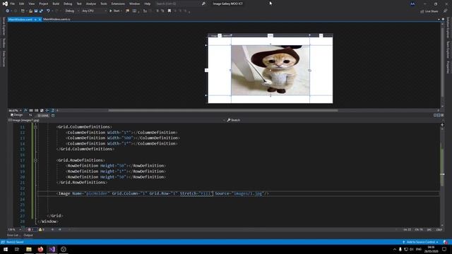 WPF C# Tutorial - Make a simple image gallery slide show in visual studio смотреть онлайн