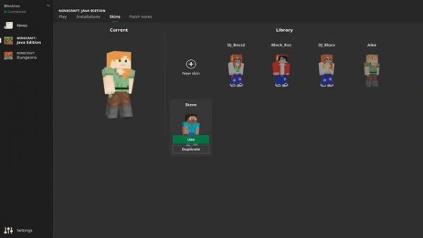 How To Change your Skin in Minecraft | Java Edition