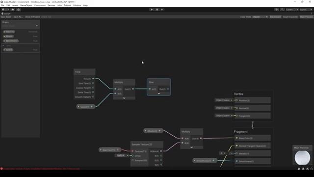 Creating Simple Grass Shader in Unity URP смотреть онлайн