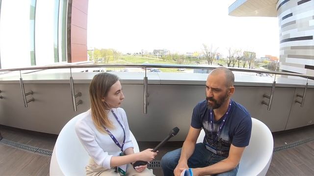 Oron Barber. Coinpoint. Интервью. Crypto games conference 2019. Минск. Беларусь. смотреть онлайн