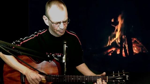 М.Круг. Пожелтевший лист. cover. под гитару. смотреть онлайн