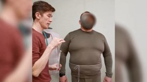 Снятие измерений с мужской фигуры с животом. Часть 2