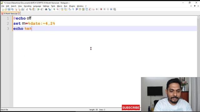 How to Get Month Name from Date in Batch file смотреть онлайн