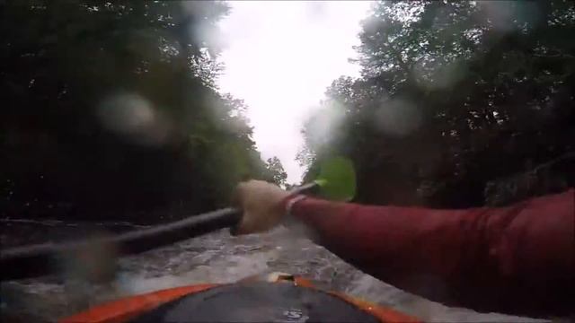Mongaup dam release with GoPro and Dagger Jitsu kayak смотреть онлайн