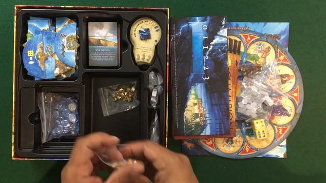 Dice and Dragons - Atlantis Rising Second Edition Unboxing смотреть онлайн