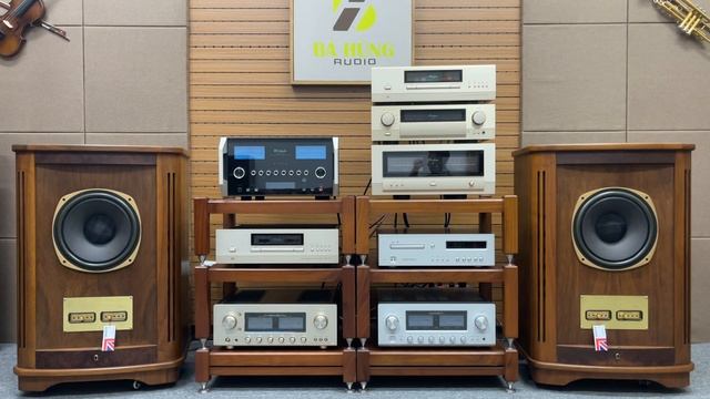 Test cấu hình khủng loa Tannoy Canterbury 12 tuyệt đẹp, Pre Pow Accuphase C2110, A45 Class A смотреть онлайн