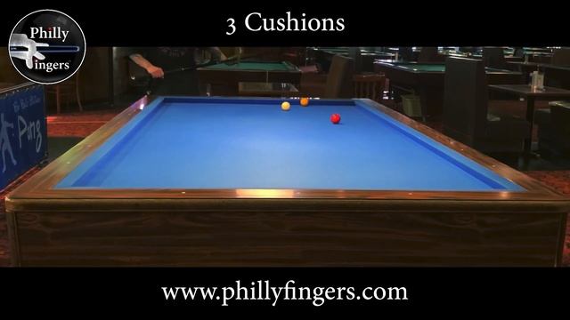 Philly Fingers - How to break in carom billiards! смотреть онлайн