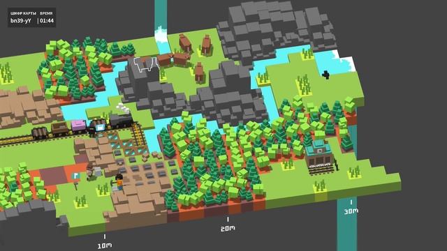 ДОРОГА СМЕРТИ - Симулятор Строителя ♦ Unrailed!