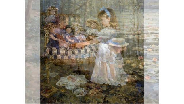 Солнечные пейзажи художника Юрия Кротова смотреть онлайн