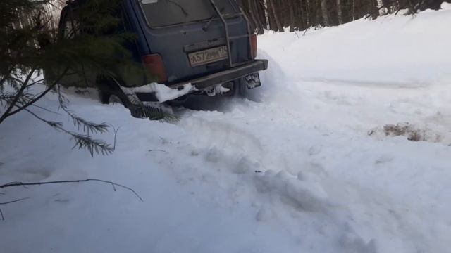 Оффроад 4х4. Гора Юрма зимний период смотреть онлайн