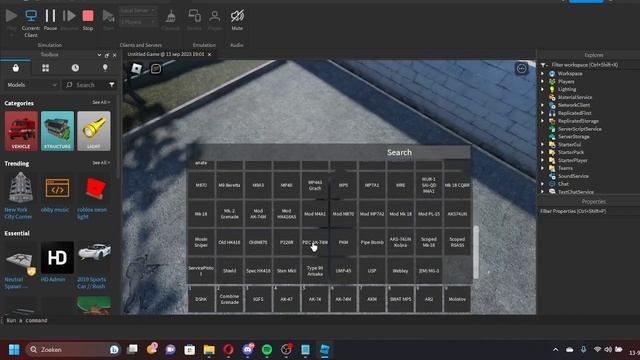 FREE | Advanced Militair Gun System / R15 + R6 - Roblox Studio смотреть онлайн