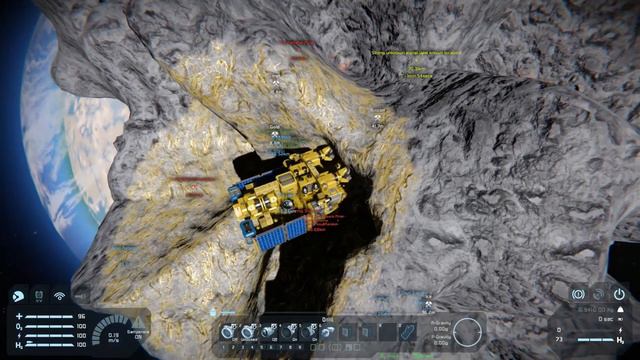 SPACE MINING SHIP, EARTH TO ASTEROIDS EASY - Space Engineers - Survival (2019) смотреть онлайн