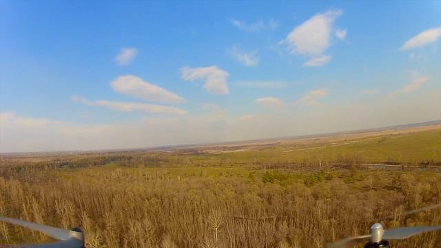 Полёт гексакоптера DJI F550 смотреть онлайн
