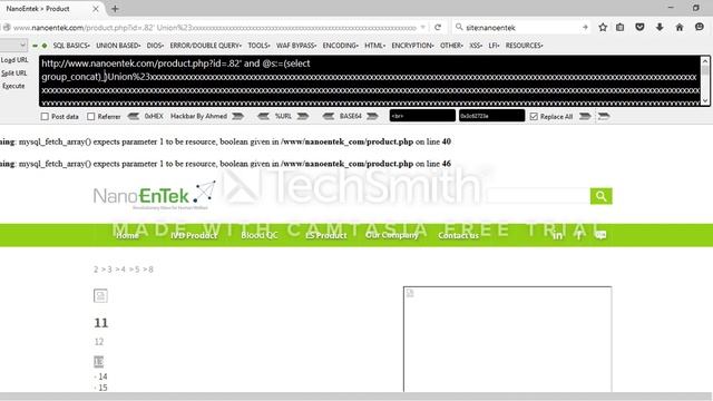 SQLI Challenge [nanoentek.com] смотреть онлайн