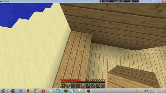 Minecraft 1.5.2 Первое выживания смотреть онлайн