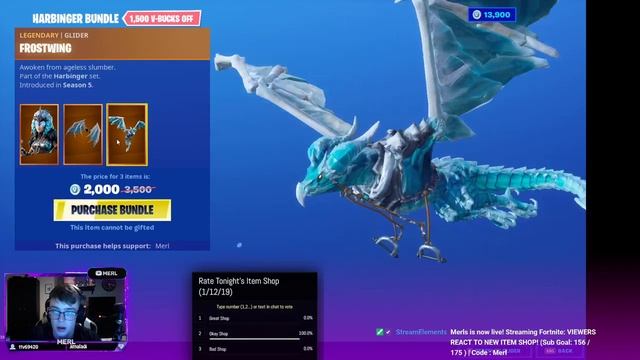 *NEW* HARBINGER BUNDLE! - Viewers React To Fortnite Item Shop [December 1st, 2019] смотреть онлайн