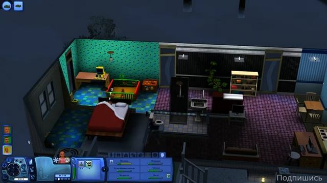 Начало прохождения с нуля #7 The Sims 3 Повышение навыков и прекрасное зимнее настроение. смотреть онлайн