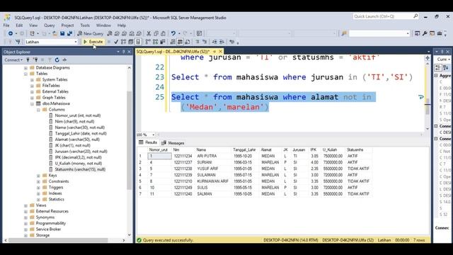 Select Klausa from, Order By, Where, Betwen, AND OR , IN , NOT, Not IN, Like, Is Null, Group by смотреть онлайн