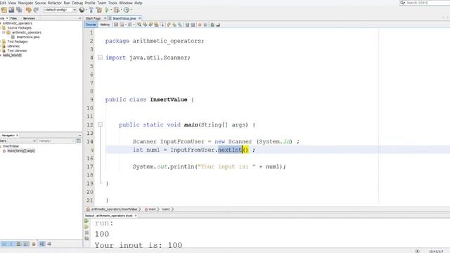 use Scanner in Java استخدام السكانر في الجافا смотреть онлайн
