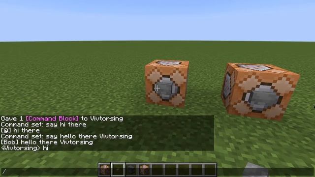 Minecraft 1.16.5: How to make command block talk смотреть онлайн
