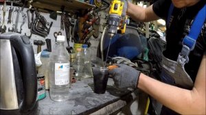 Шовный герметик на пороги.Или как сохранить пороги от ударов камней.