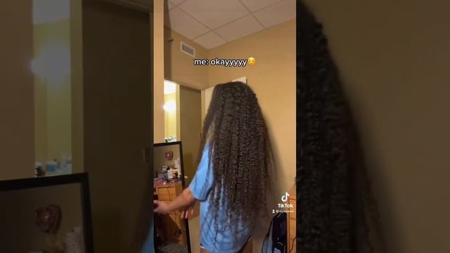 Rapunzel let down you hair! #naturalhair #curlyhair #blackhair #hairstyle #longhair смотреть онлайн