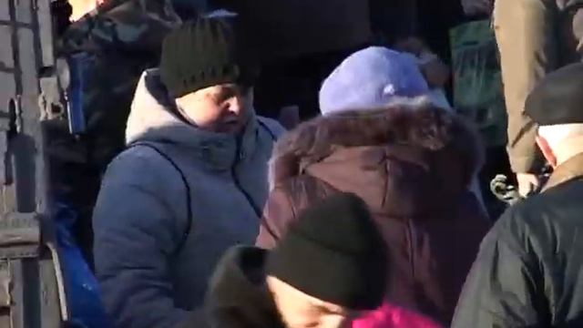 Новогодняя ярмарка в Богодухове смотреть онлайн