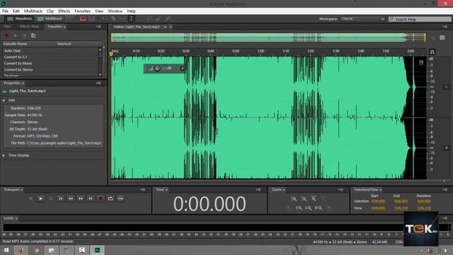 How to Convert MP3 to OGG - Adobe Audition CC смотреть онлайн