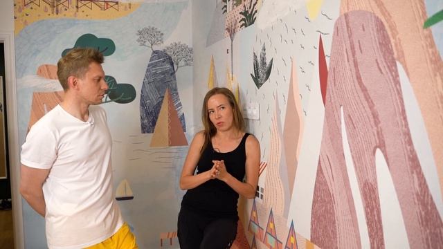 Необычные обои в детскую комнату смотреть онлайн