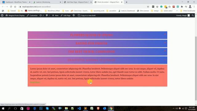 How to Make WordPress Posts Accordion in a minute - Simple & Easy смотреть онлайн
