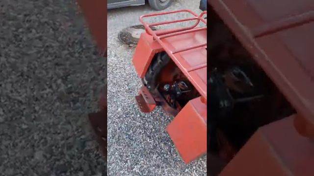 Гидравлика на трёхколёсном мотоблоке МТЗ с двигателем УД-25 смотреть онлайн