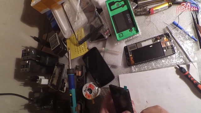 Nokia Lumia 735 замена модуля экрана смотреть онлайн