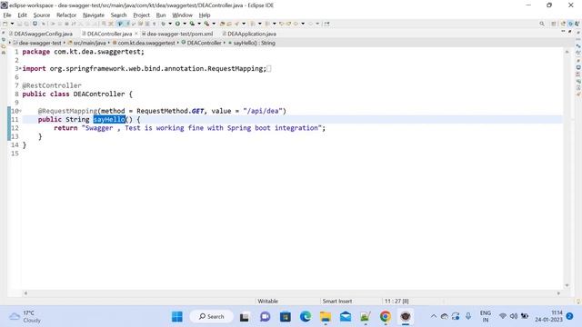 Swagger Integration With Spring Boot Project смотреть онлайн