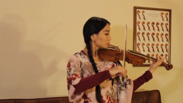 2020 BAROQUE Violin AMATI 1662 | Bach Cello Suite n.1 (for violin) | Lena Yokoyama смотреть онлайн