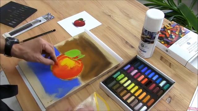 How to draw with Sennelier Extra Soft Pastels смотреть онлайн