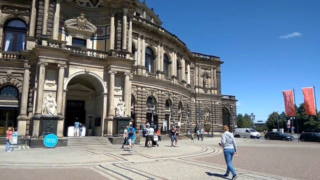 Поездка в Саксонию и прогулка по Дрездену смотреть онлайн