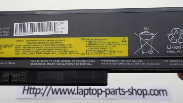 LENOVO 45N1022,45N1023, ThinkPad X230 Computer Batteries,Laptop Battery