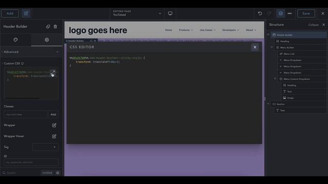Design a Sticky Header With Smooth Transitions in Breakdance Builder смотреть онлайн