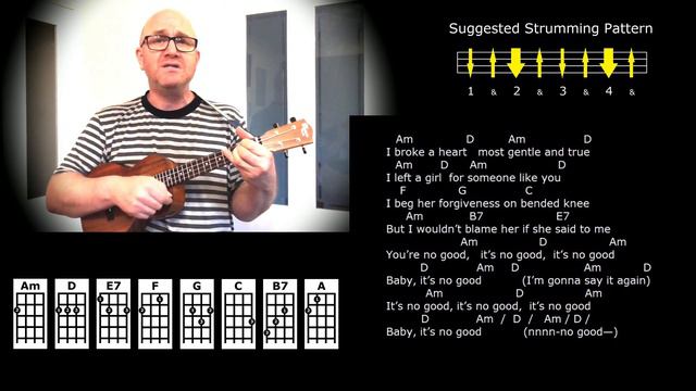 You're No Good - Swinging Blue Jeans / Betty Everett - Ukulele Strum-Along Lesson - Jez Quayle смотреть онлайн