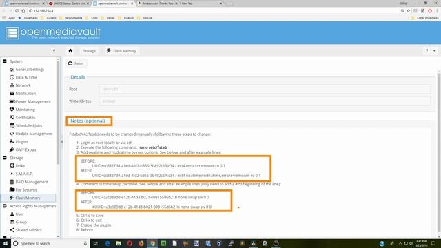 Install and Configure Flash Memory Plugin for Openmediavault смотреть онлайн
