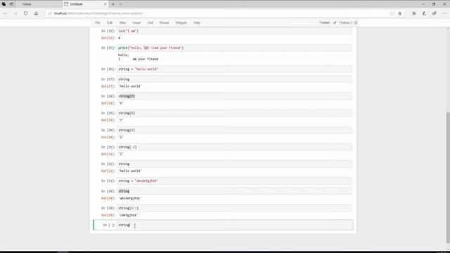 Indexing Reverse Indexing and Slicing with Strings - Python Essentials Boot Camp for Hackers смотреть онлайн