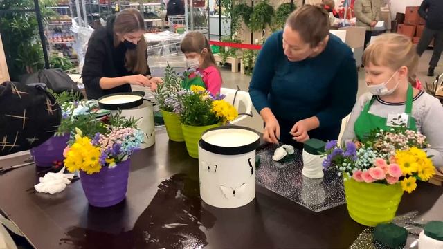 Мастер-класс "Цветочная прическа"! Классная идея для подарка, создать который сможет даже ребенок! смотреть онлайн