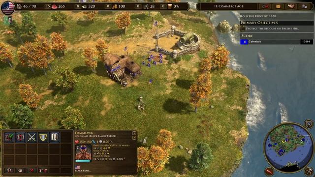 Fire & Shadow Act 1: Breed's Hill Walkthrough - Age of Empires 3: Definitive Edition смотреть онлайн