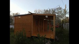 пристройка к бытовке 2020