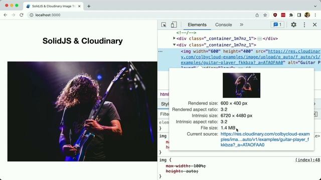 Optimizing Images in SolidJS with Cloudinary - Dev Hints смотреть онлайн