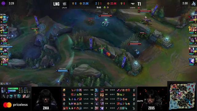 LNG vs T1 - Game 2 | Quarter Finals LoL Worlds 2023 | LNG Gaming vs T1 - G2 full смотреть онлайн