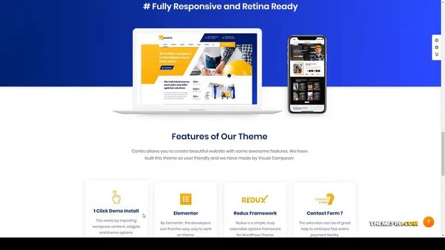 Contio - Construction and Building WordPress 14 modern Kasumi смотреть онлайн