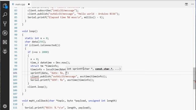 Arduino TLS MQTT over LTE Narrow Band - Quectel BC66 смотреть онлайн