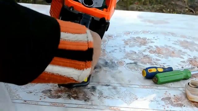 Обкатка китайской бензопилы смотреть онлайн